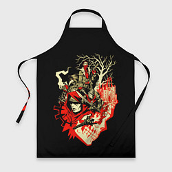 Фартук кулинарный Darkest Dungeon - Темнейшее подземелье, цвет: 3D-принт