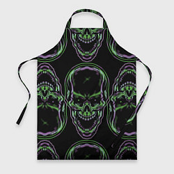Фартук кулинарный Skulls vanguard pattern 2077, цвет: 3D-принт
