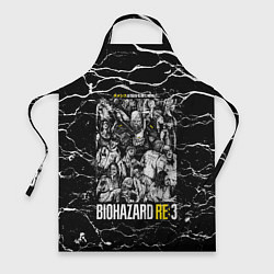 Фартук кулинарный Biohazard re3, цвет: 3D-принт