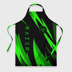 Фартук кулинарный RAZER GREEN, цвет: 3D-принт