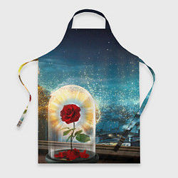Фартук кулинарный Роза в Колбе, цвет: 3D-принт
