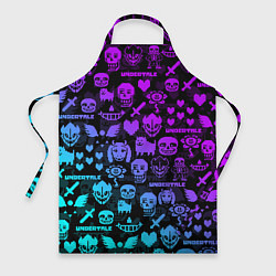 Фартук UNDERTALE NEON PATTERN УЗОР