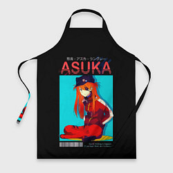 Фартук кулинарный Asuka - Neon Genesis Evangelion, цвет: 3D-принт