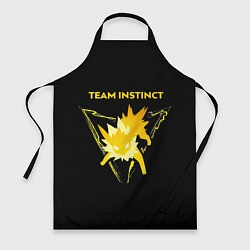 Фартук кулинарный Team Instinct - Pokemon GO, цвет: 3D-принт