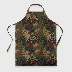 Фартук кулинарный Военный Камуфляж Military, цвет: 3D-принт