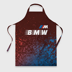 Фартук кулинарный БМВ BMW - Краски, цвет: 3D-принт