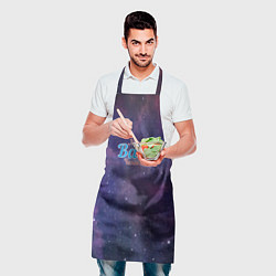 Фартук кулинарный Вася - Мировой Человек, цвет: 3D-принт — фото 2