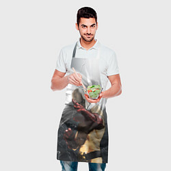 Фартук кулинарный One Punch Man - Сайтама, цвет: 3D-принт — фото 2