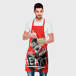 Фартук кулинарный Ghoul heart, цвет: 3D-принт — фото 2