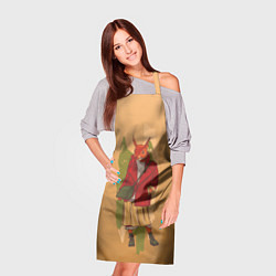 Фартук кулинарный Белка на стиле, цвет: 3D-принт — фото 2