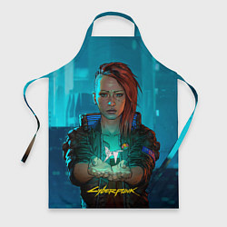 Фартук кулинарный Vi girl cyberpunk 2077, цвет: 3D-принт