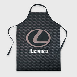 Фартук кулинарный LEXUS Lexus - Карбон, цвет: 3D-принт