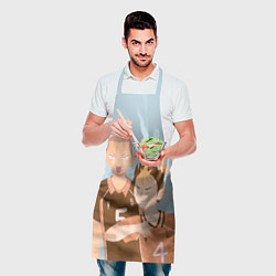 Фартук кулинарный Рюноскэ и Ю, цвет: 3D-принт — фото 2