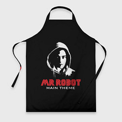 Фартук кулинарный MR ROBOT Хакер, цвет: 3D-принт