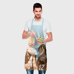 Фартук кулинарный Кэй и Тадаши, цвет: 3D-принт — фото 2