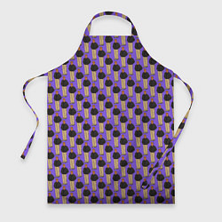 Фартук кулинарный Свидетель из Фрязино фиолетовый, цвет: 3D-принт