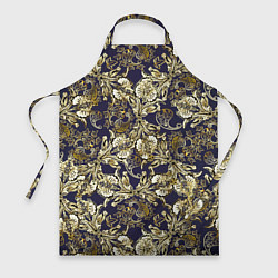 Фартук кулинарный Узоры и листья, цвет: 3D-принт