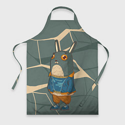 Фартук кулинарный Удивленный кролик, цвет: 3D-принт