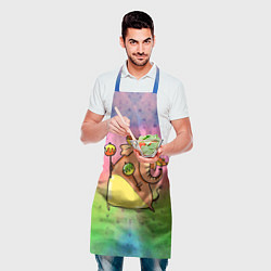 Фартук кулинарный Мексиканский веселый слон, цвет: 3D-принт — фото 2