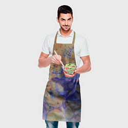 Фартук кулинарный Круги, фракталы, цвет: 3D-принт — фото 2
