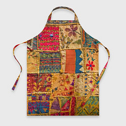 Фартук кулинарный Пэчворк Лоскутное одеяло Patchwork Quilt, цвет: 3D-принт