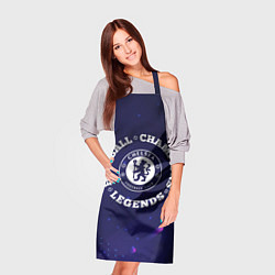 Фартук кулинарный Chelsea Легенды Чемпионы, цвет: 3D-принт — фото 2