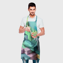 Фартук кулинарный GEOMETRIC SHAPES, цвет: 3D-принт — фото 2