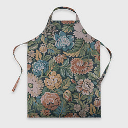 Фартук кулинарный Floral pattern Цветочный паттерн, цвет: 3D-принт