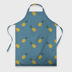 Фартук кулинарный Pineapplы, цвет: 3D-принт