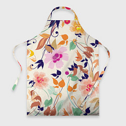 Фартук Summer floral pattern