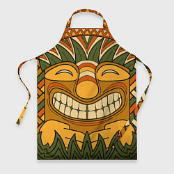 Фартук кулинарный Polynesian tiki LUCKY, цвет: 3D-принт