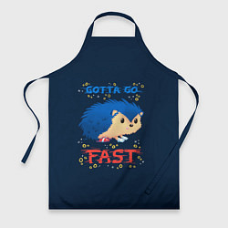 Фартук Little Sonic gotta go fast