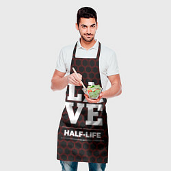 Фартук кулинарный Half-Life Love Классика, цвет: 3D-принт — фото 2