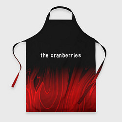 Фартук кулинарный The Cranberries Red Plasma, цвет: 3D-принт