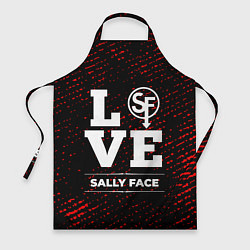 Фартук кулинарный Sally Face Love Классика, цвет: 3D-принт