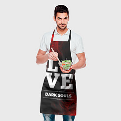 Фартук кулинарный Dark Souls Love Классика, цвет: 3D-принт — фото 2