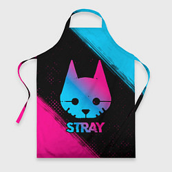 Фартук кулинарный Stray - Neon Gradient, цвет: 3D-принт