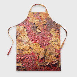 Фартук кулинарный Фактура ржавого железа, цвет: 3D-принт