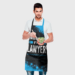 Фартук кулинарный Trust me Im lawyer dark, цвет: 3D-принт — фото 2
