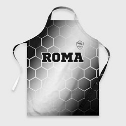 Фартук кулинарный Roma sport на светлом фоне: символ сверху, цвет: 3D-принт