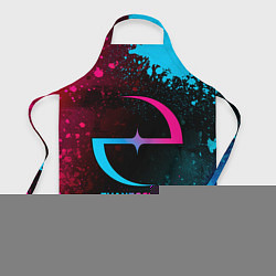Фартук кулинарный Evanescence - neon gradient, цвет: 3D-принт