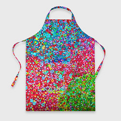 Фартук кулинарный Цветная пуантель, цвет: 3D-принт