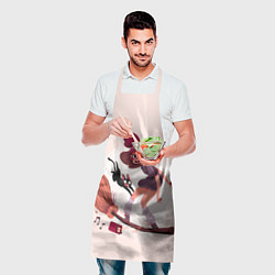 Фартук кулинарный Кики на метле, цвет: 3D-принт — фото 2