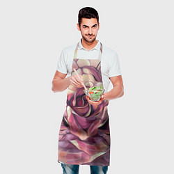 Фартук кулинарный Крупная роза маслом, цвет: 3D-принт — фото 2