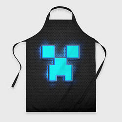 Фартук кулинарный Minecraft Creeper - neon, цвет: 3D-принт