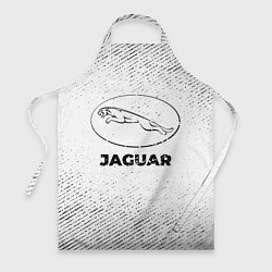 Фартук кулинарный Jaguar с потертостями на светлом фоне, цвет: 3D-принт