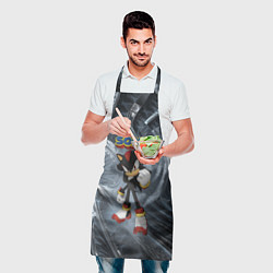 Фартук кулинарный Ёж Шэдоу - Соник - видеоигра, цвет: 3D-принт — фото 2