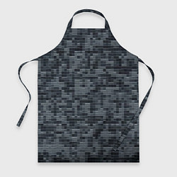 Фартук кулинарный Пиксельный паттерн - минимализм, цвет: 3D-принт