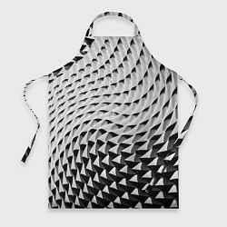 Фартук кулинарный Металлическая абстрактная броня, цвет: 3D-принт