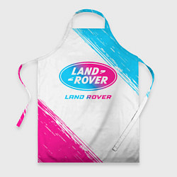 Фартук кулинарный Land Rover neon gradient style, цвет: 3D-принт